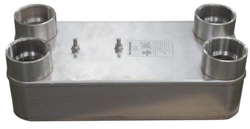 Duda Energy HX105040: F300 B3-105A 40 Plate Heat Exchanger, 3" Female NPT in Saudi Arabia