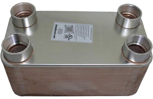 Duda Energy HX63060: F200 B3-63A 60 لوحة مبادل حراري 2 بوصة أنثى NPT، درجات_مئوية، إلى فولت، أمبير، ( in Saudi Arabia