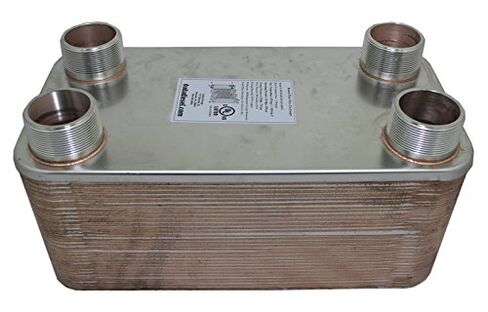 Duda Energy HX63060: F200 B3-63A 60 لوحة مبادل حراري 2 بوصة أنثى NPT، درجات_مئوية، إلى فولت، أمبير، ( in Saudi Arabia