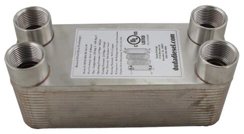 Duda Energy HX1630: F100 B3-16A 30 مبادل حراري، 1 بوصة أنثى NPT in Saudi Arabia