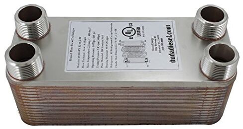 Duda Energy HX1630: F100 B3-16A 30 مبادل حراري، 1 بوصة أنثى NPT in Saudi Arabia