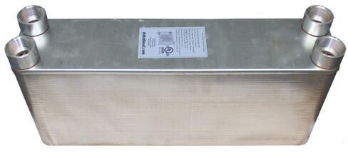 Duda Energy HX6090: F125 B3-60A 90 Plate Heat Exchanger, 1-1/4" Female NPT in Saudi Arabia
