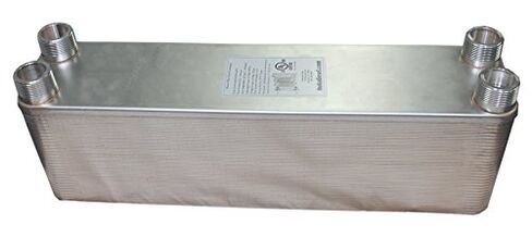 Duda Energy HX6090: F125 B3-60A 90 Plate Heat Exchanger, 1-1/4" Female NPT in Saudi Arabia