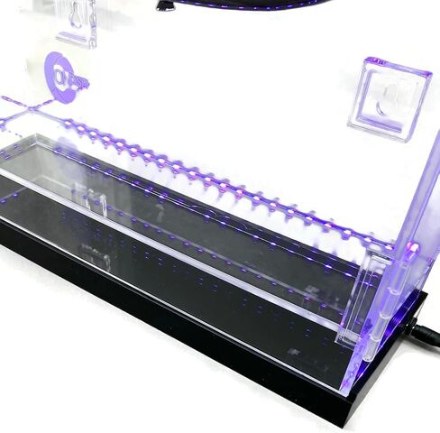 OnDisplay Deluxe Acrylic Wall Mounted/Tabletop UV-Protected Acoustic Guitar Display Case w/Lights in Saudi Arabia