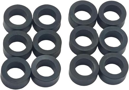 Replacement 1812348C1 Pump Line Pipe Grommets 3/8" Fits Navistar International DT466 DT466E i530E S19405 1994-2008 （12 Pack) in Kuwait