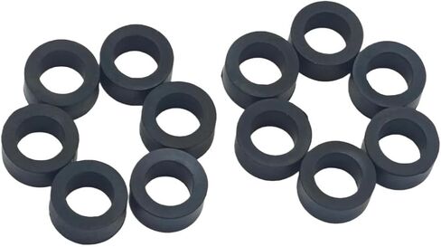 Replacement 1812348C1 Pump Line Pipe Grommets 3/8" Fits Navistar International DT466 DT466E i530E S19405 1994-2008 （12 Pack) in Kuwait