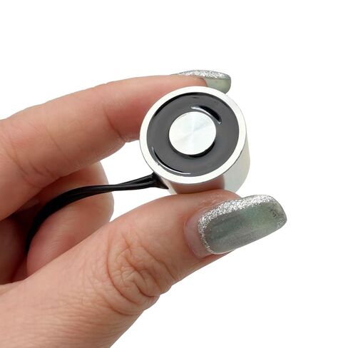 DC12V 2 كجم/4.41Lb مغناطيس الرفع الكهربائي المستدير الكهرومغناطيسي الملف اللولبي رفع عقد دائري شفط كأس المغناطيس الملف اللولبي 2015 in Kuwait