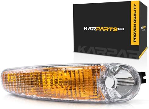 For 2001-2005 GMC Yukon Pair Park/Signal/Side Marker Lights Driver and Passenger Side Unit Includes Signal/Marker & Running Lamps; Denali GM2520182 GM2521182 For 15199554 15199555 in Kuwait