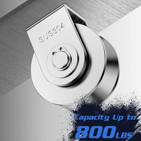 Track Wheel, Track Wheel,Grooved,1pcs Pulley Block V/U/H 304 Stainless Steel Roller Silent Heavy Duty(V 16mm) in Saudi Arabia