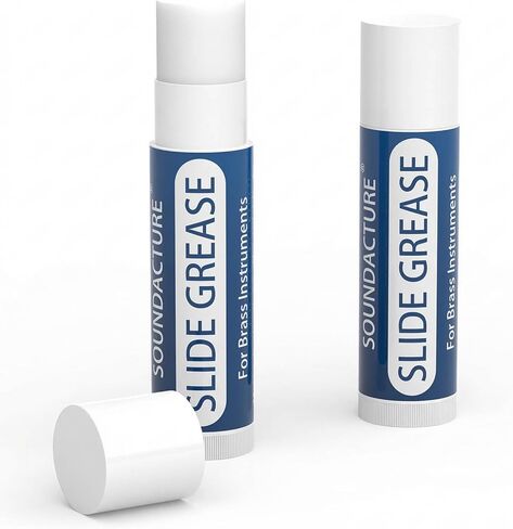 قطعتان من شحم البوق للترومبون، مادة تشحيم منزلق ضبط النحاس، شحم ناعم طويل الأمد للعناية بشرائح الترومبون، ملحقات الآلات النحاسية التي يجب اقتناؤها in Kuwait