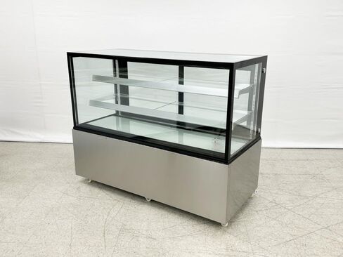 Refrigerated Bakery Display Cooler Case for Pastry Deli Uprighted 60" Wide Cooler Glass Display Curve Case Refrigerator-Commercial NSF UL ETL ARC-470Z in Kuwait