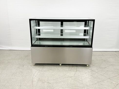 Refrigerated Bakery Display Cooler Case for Pastry Deli Uprighted 60" Wide Cooler Glass Display Curve Case Refrigerator-Commercial NSF UL ETL ARC-470Z in Kuwait
