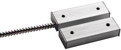 2507A-L 2500 Series Aluminum Housing Armored Cable Wide Gap Magnetic Contact, SPDT 3W/VA, 3" Range, 30V AC/DC Max., 0.25A Max. in Kuwait