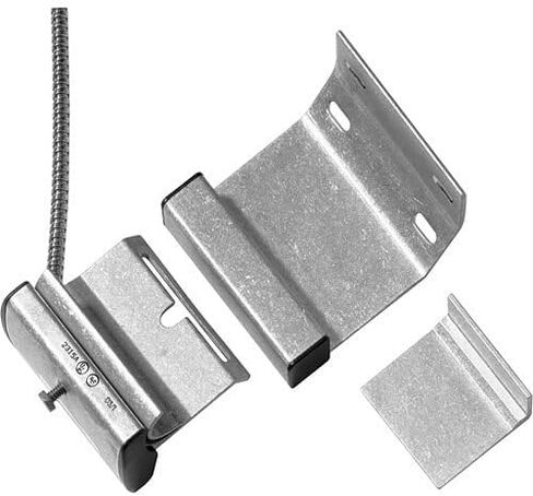 2315A-L 2300 Series Panel Door Magnetic Contact for Overhead Door, IP67 Rated, Aluminum Housing, 100V Operating Voltage, 0.5A, 7.5W/VA – Track Mount with 2' SS Armored Lead, 3" Gap in Kuwait