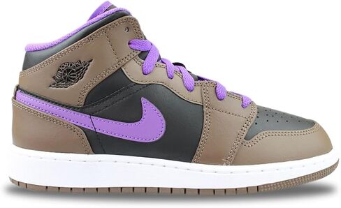 Jordan Big Kid's 1 Mid Legend Lt Brown/Khaki -Phantom (HF4781 203) - 5.5 in Kuwait
