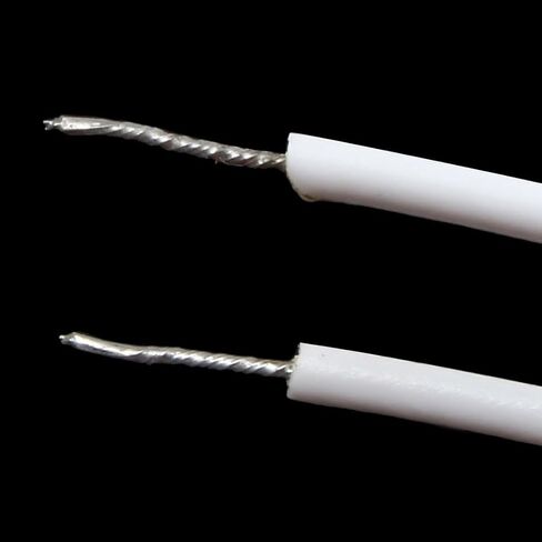 #US 2pcs RC36 NC Recessed Wire Door Contact Sensor Alarm Magnetic Switch White in Saudi Arabia