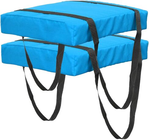 Bradley 2 Pack Type IV Boat Cushion USCG Approved Throwable Flotation Device; Coast Guard Approved Throw Preserver with Foam Cushion; throwable Boat Safety Device in Kuwait