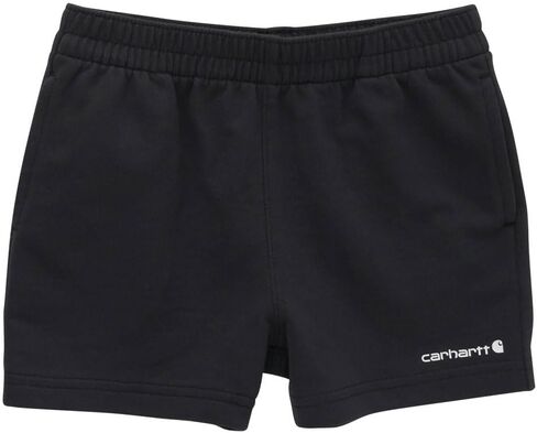 Carhartt Girls' Elastic Waistband French Terry Work Shorts in Kuwait