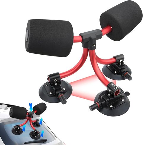 TriGrip Kayak Load Roller,3 Suction Cups Kayak Roller Loader,Kayak Helpers -Pump Vacuum Type- Kayak Roof Roller Loader Load Assist Mount,Kayak Loader Lift Assist System for Car SUV,Kayak Accessories in Kuwait