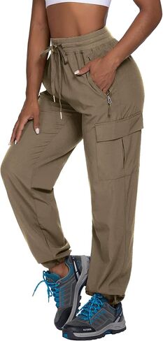 PINSPARK Women's Hiking Pants Dark Gray in Kuwait