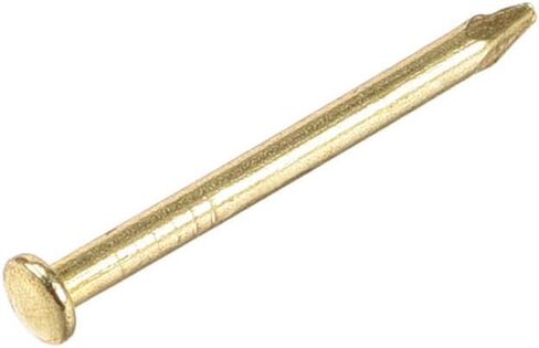 مسامير الأجهزة، مسمار خرساني، 1.8 × 23 مم، تستخدم لتزيين صورة صندوق خشبي إكسسوارات منزلية ذهبية 100 قطعة in Kuwait