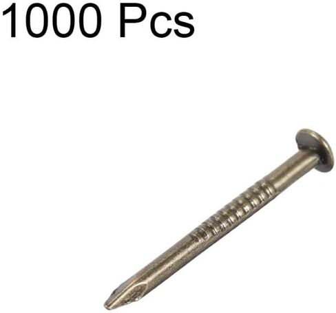 Hardware Nails,concrete nail, 1000pcs 1.5mmx19mm Small Carbon Steel Tiny Nails for DIY Decoration Picture Wooden Box Household Accessories in Saudi Arabia