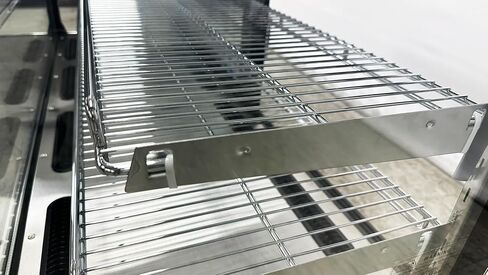 Commercial Display Refrigerator, ETL Fridge Cooler Countertop Case, 60" W 9.4 cu.ft. Black in Kuwait