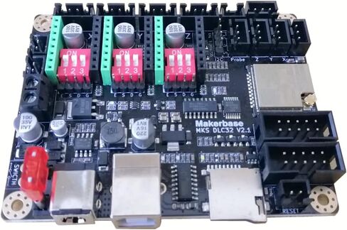 32 bit ESP32 GRBL expansion board MKS DLC32 control card TS24 CNC offline touch screen CNC3018 PRO upgrade controller For mini Laser Engraving carving machine in Kuwait