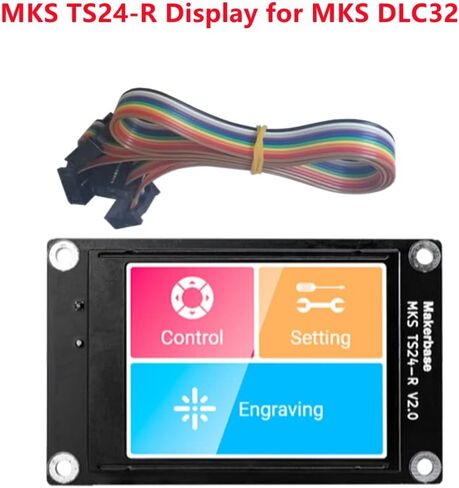 32 bit ESP32 GRBL expansion board MKS DLC32 control card TS24 CNC offline touch screen CNC3018 PRO upgrade controller For mini Laser Engraving carving machine in Kuwait