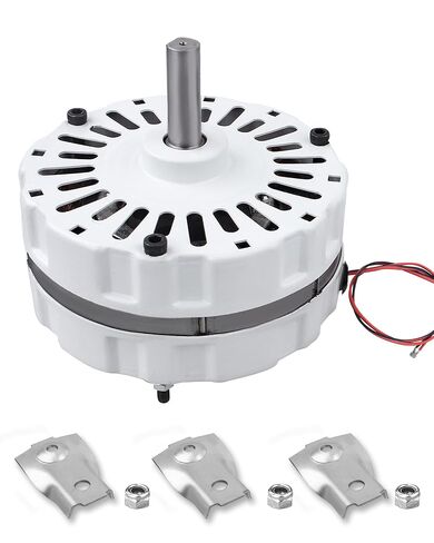 F0510B2944 F0510B2497 Attic Ventilation Fan Motor with FB99100 12" Attic Fan Blade Propeller for 1/2" Shaft Replacement for Lomanco Lomancool 2000&1800 Series Power Vent Replaces A0416B2059 A0510B2389 in Saudi Arabia