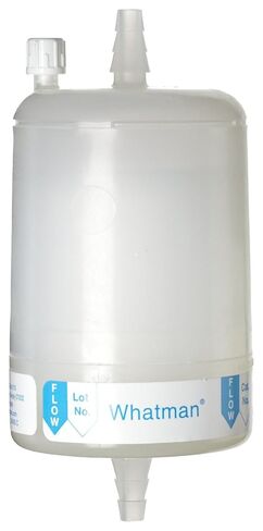 Whatman 6701-7510 Polycap 75 TF PTFE غشاء كبسولة مرشح مع مدخل ومخرج SB 1/2 بوصة، الحد الأقصى للضغط 60 رطل لكل بوصة مربعة، 1.0 ميكرون in Saudi Arabia