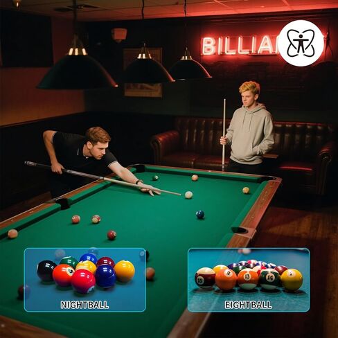 AKLOT Pool Cues, 5-Pack 58" Maple Pool Cue Stick, Pool Sticks for Adults - Perfect for Home Game Rooms, Bars & Billiard Halls, 18 19 20 21 oz Pool Cue in Kuwait