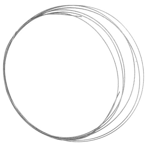 منشار سلكي، 0.15 ملم، 3.28 قدم أداة قطع منشار كابل معدني للماس واليشم والمعادن والرخام والجرانيت واير in Kuwait