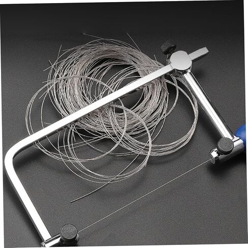 منشار سلكي، 0.15 مم، 3.28 قدم أداة قطع منشار كابل معدني للماس واليشم والمعادن والرخام والجرانيت in Kuwait