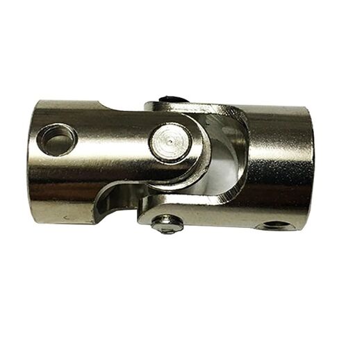 2 Set 5mm to 5mm Shaft Couplings Rotating Universal Joint Steering Shaft Steel Rust Proof Corrosion Proof Hardware Shaft Adjustable in Saudi Arabia