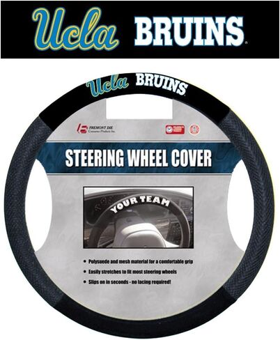 NCAA Poly-suede Steering Wheel Cover in Saudi Arabia