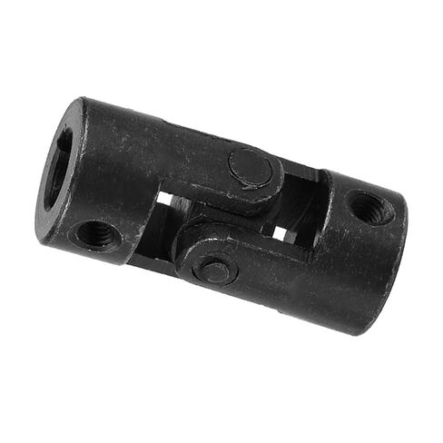 Universal Joint Coupling Heavy Duty Metal Shaft Connector with Keyway for DIY Steering Systems Model Cars Robots 10x20x45mm in Saudi Arabia