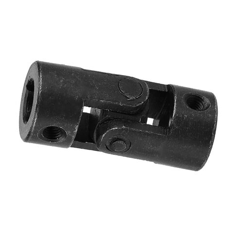 Universal Joint Coupling Heavy Duty Metal Shaft Connector with Keyway for DIY Steering Systems Model Cars Robots 10x20x45mm in Saudi Arabia