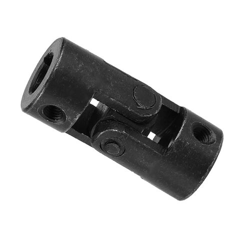 Universal Joint Coupling Heavy Duty Metal Shaft Connector with Keyway for DIY Steering Systems Model Cars Robots 10x20x45mm in Saudi Arabia