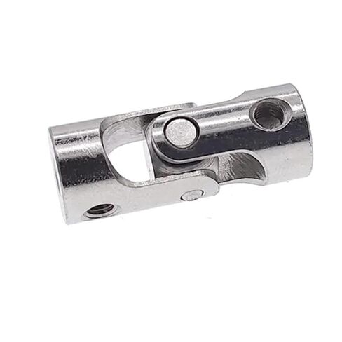 1pc Shaft Coupler Length 23mm Width 9mm Universal Joint Coupling Carbon Steel Motor Shaft Connector Shaft Adjustable in Saudi Arabia