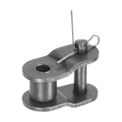 6pcs #25 Chain Offset Half Link Roller - [1/2 Inch Pitch] Carbon Steel Split Links for Machines Equipment 08A Chain Use | 3.96mm Pin in Kuwait