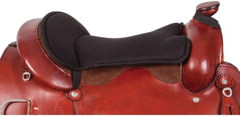 Dura-Tech Airflow Western Seat Cushion | Enhanced Padding for Long Rides | Unique Airflow Material | Secure Reinforced Straps | Retains Shape Over Time in Saudi Arabia
