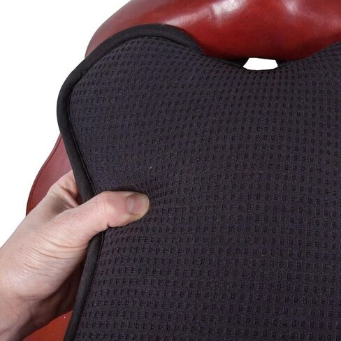 Dura-Tech Airflow Western Seat Cushion | Enhanced Padding for Long Rides | Unique Airflow Material | Secure Reinforced Straps | Retains Shape Over Time in Saudi Arabia