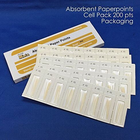 Dental Absorbent Paper Points (.04 Taper # 15) in Saudi Arabia