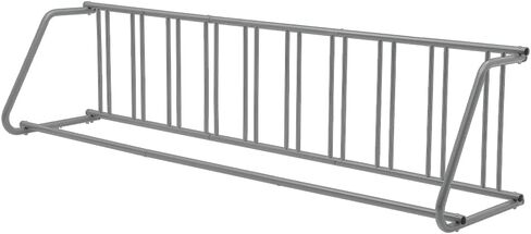 10-Bike Commercial Floor Rack, Heavy Duty Powder-Coated Steel Grid Organizer, Freestanding Double-Sided Storage for Garages/Storefronts/Schools in Kuwait