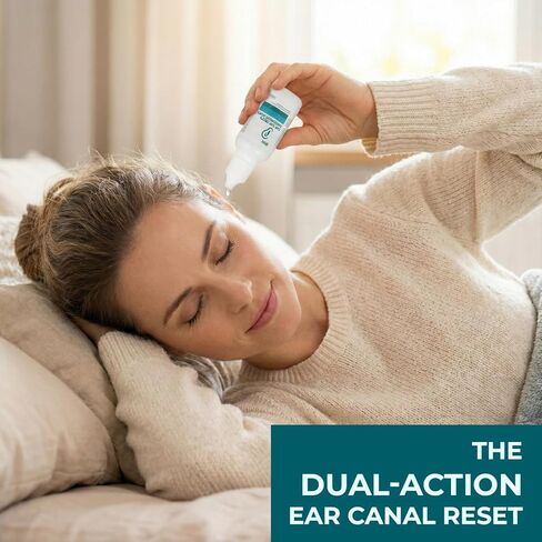 BUIE Ear Hygiene Solution – Rapid-Dry Ear Care Drops – Daily Cleaning Solution to Help Remove Excess Moisture – Easy Application – 20 mL in Kuwait