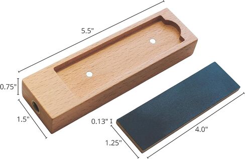 Beer Tap Handle with Removable Chalkboard - Mini 5.5 Inch Beech Wooden Tap Handle with a Convenient Removable Magnetic Chalkboard for Kegerators, Bar Taps, Homebrewers, and Draft Beer, by Gonbae in Saudi Arabia