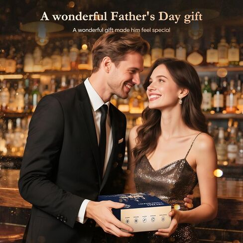 Electric Whiskey Smoker Kit-Rechargeable Cocktail Smoker Set with 6 Wood Chips-Unique Bourbon Ideal Christmas, Birthday, Valentine's Day Gift,Gifts for Men, Dad, Husband in Kuwait