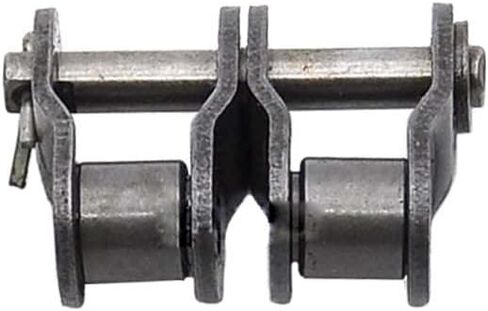 1Pcs #60-2 Double Strand Roller Chain Connecting Links- Offset Link Half Link Carbon Steel for 12A-2#60H-2 Roller Chain in Kuwait