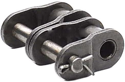 1Pcs #60-2 Double Strand Roller Chain Connecting Links- Offset Link Half Link Carbon Steel for 12A-2#60H-2 Roller Chain in Kuwait